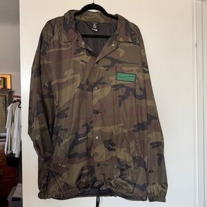 Men's Camouflage Windbreaker Jacket